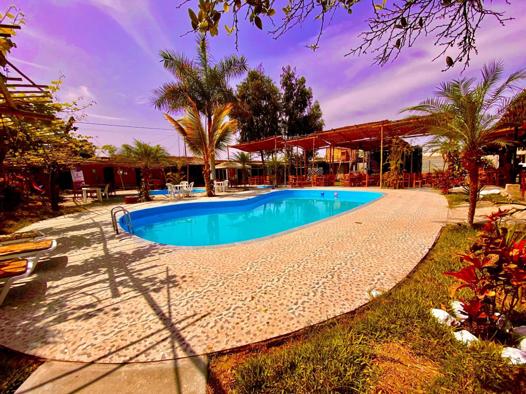 La Colpa Otel Chincha Baja Dış mekan fotoğraf